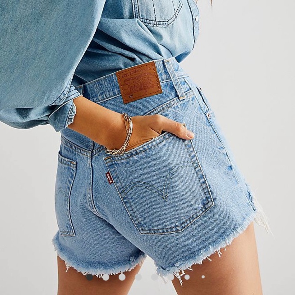 Levi’s High-waisted 501 Shorts